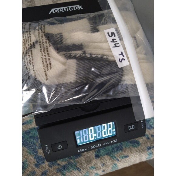 Vintage Made in Japan Rectangle Scarf Black Cream Plaid collectable fashion - Picture 8 of 8